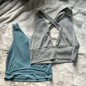 TWO Shein Cropped Tanks